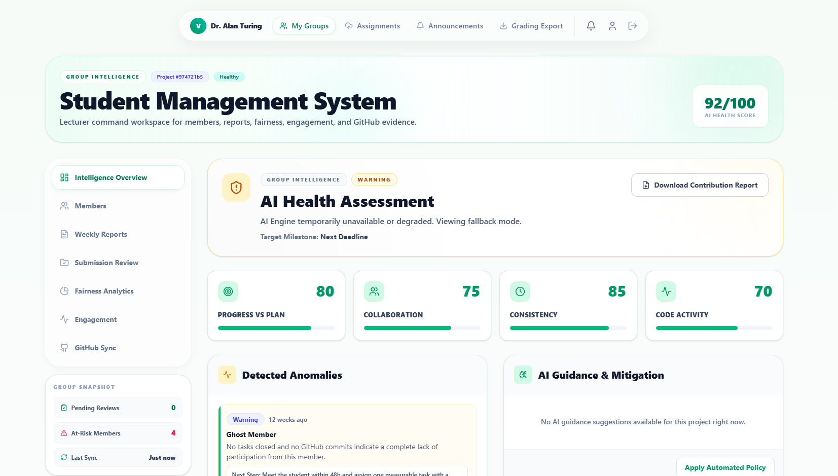 Verity Dashboard 4